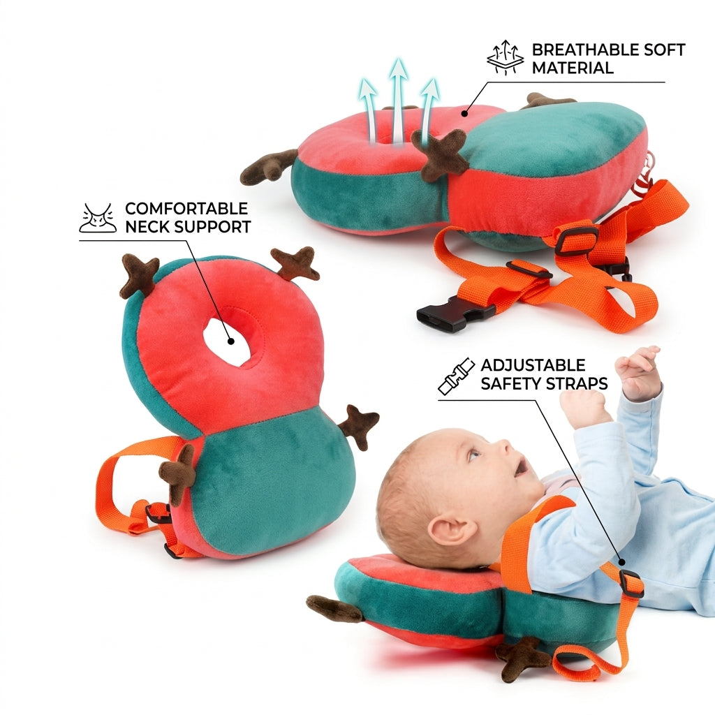 Baby head cushion (deer)