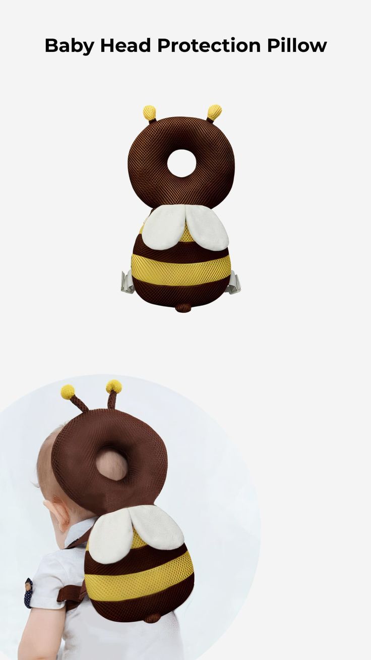 Baby head cushion 🐝