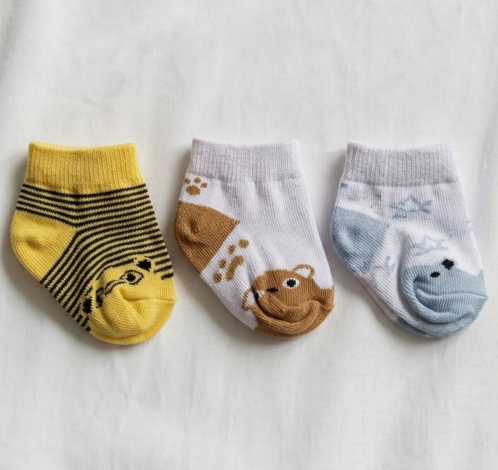 3-Piece Baby Socks Set