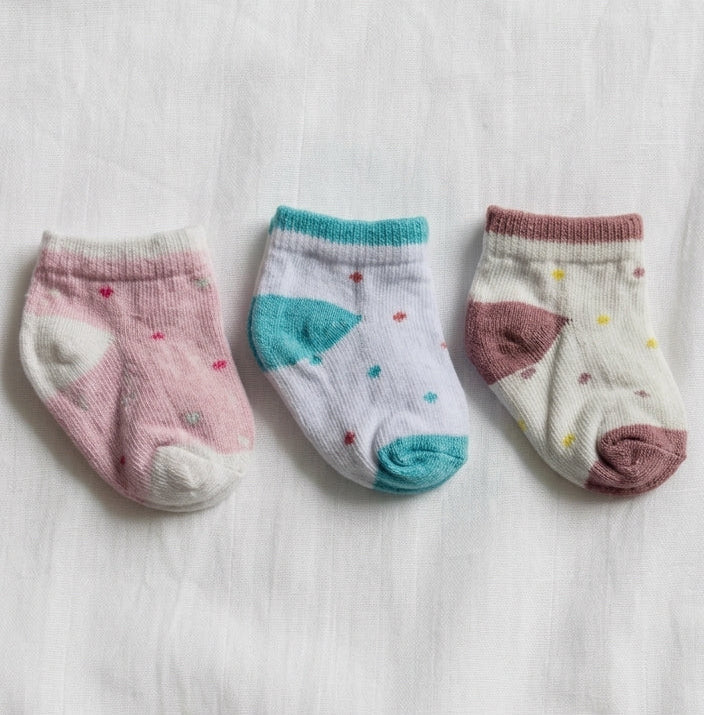 3-Piece Baby Socks Set