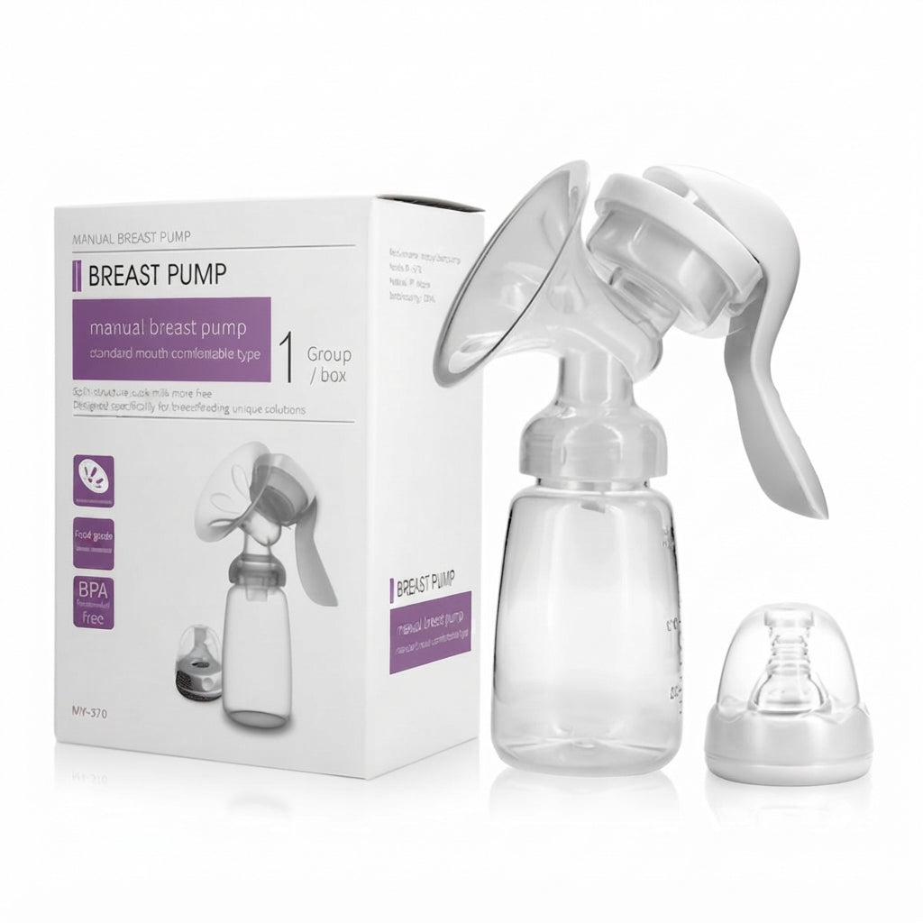 Manual breast pump