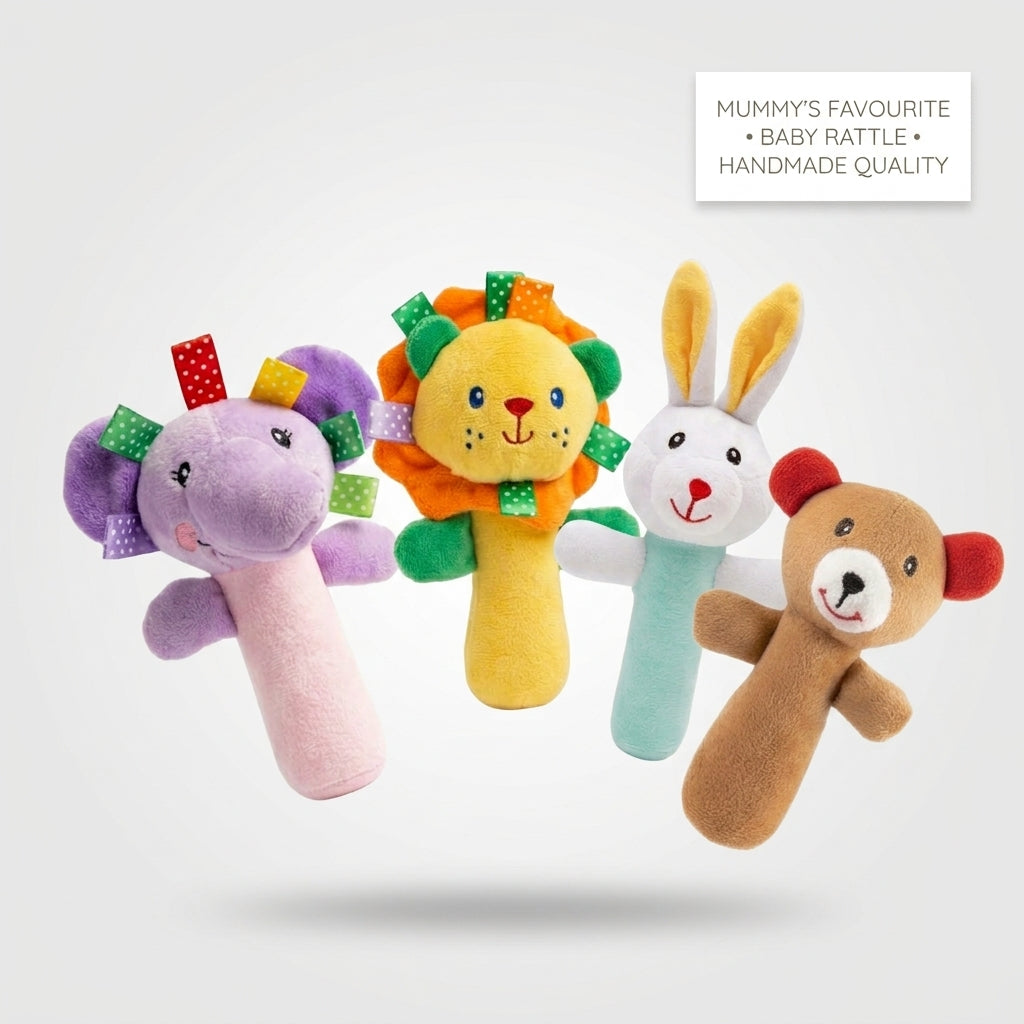 Rattles bundle 🦁🐻🐰🐘