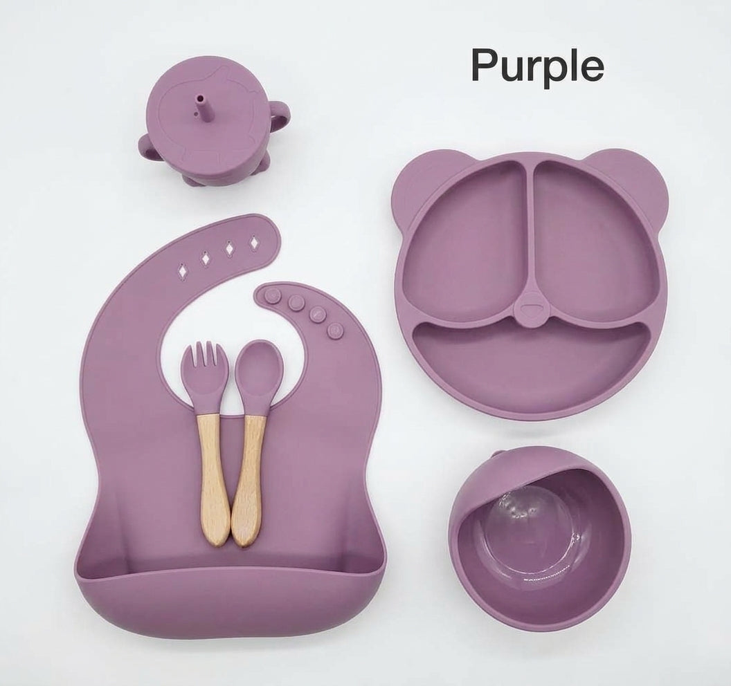Silicone feeding set (6 in 1)