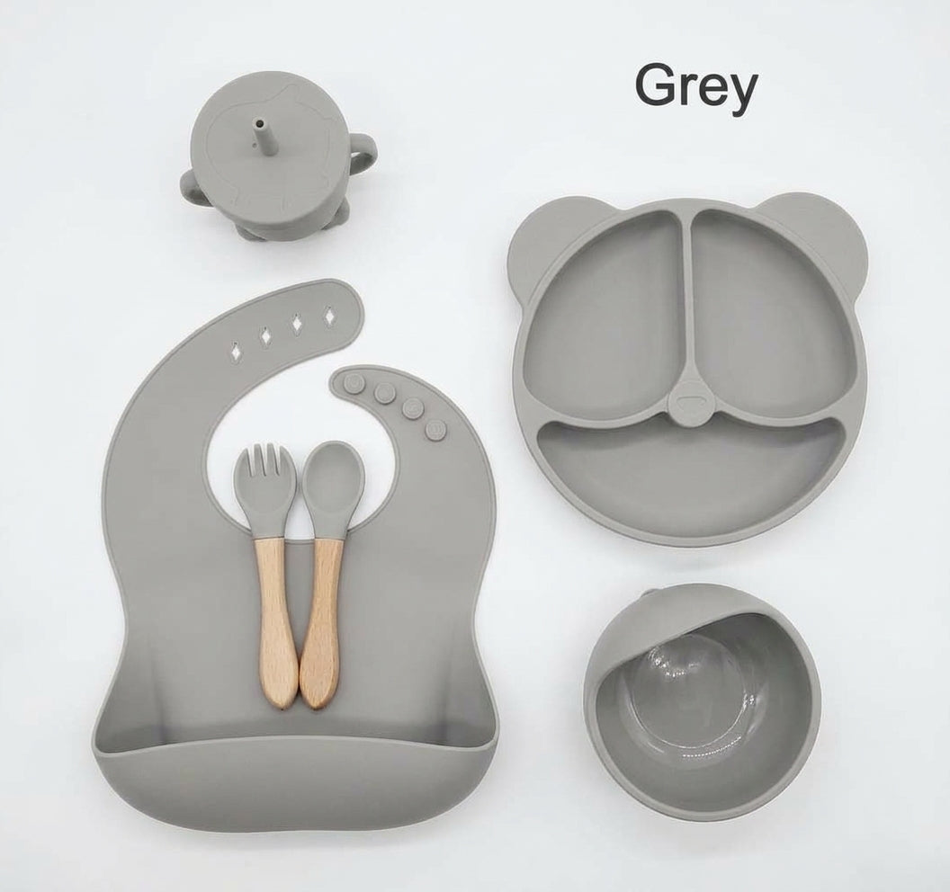 Silicone feeding set (6 in 1)