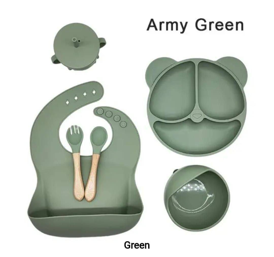 Silicone feeding set (6 in 1)